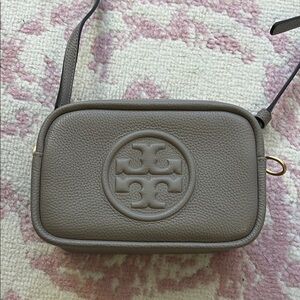 Tory Burch Taupe Crossbody Bag